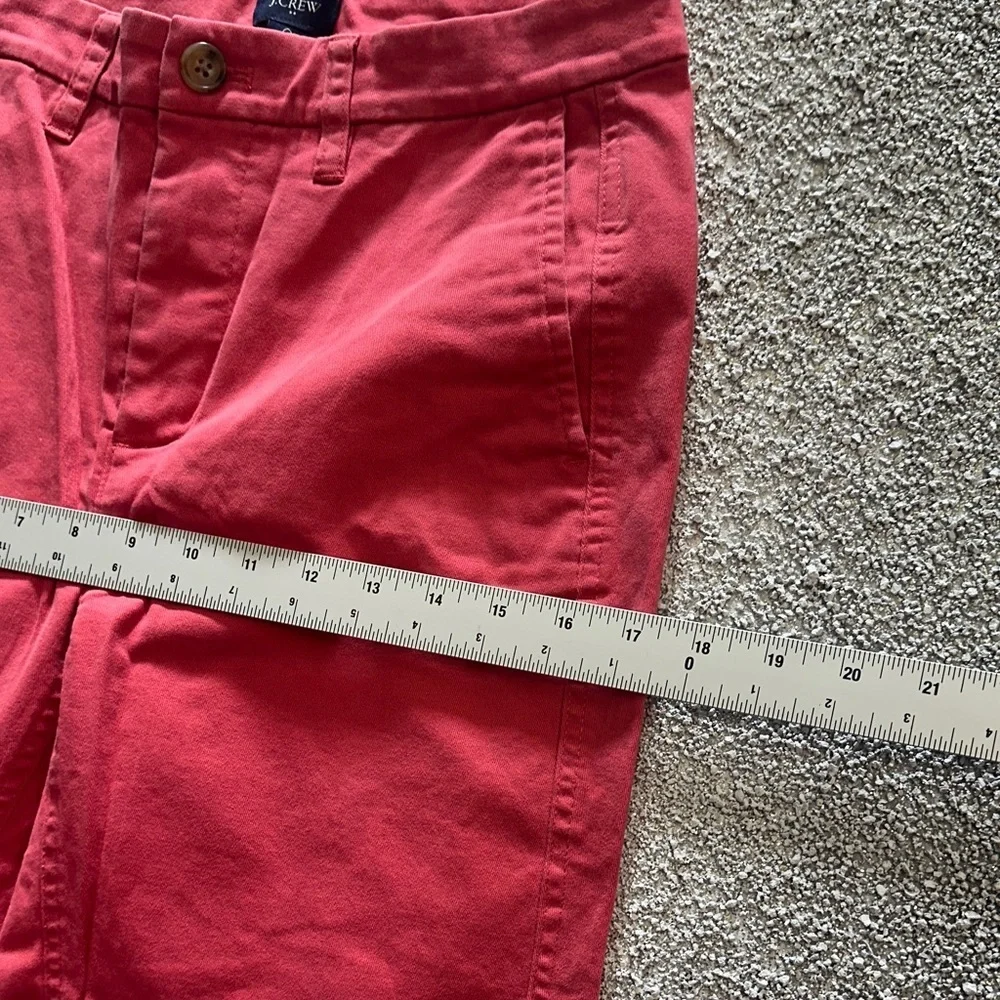 J. Crew Men's Bold Red Chinos